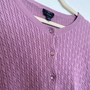 Talbots Pima cotton sweater